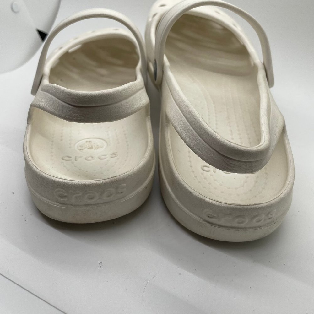 CROCS Women's Cream Pearl Mary Jane Sandals - Picture 4 of 5